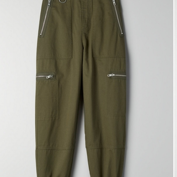 Aritzia TNA Cargo Jogger Sargesse Color - Picture 6 of 11